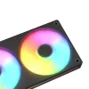 COUGAR Unity240-FB Single-Frame 240 ARGB PWM Reversed Fan with Stream Cable Design, Black