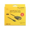 USB-C to DVI Adapter DeLOCK 3m 85322