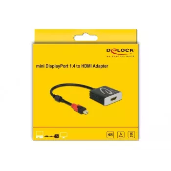 Active mini DisplayPort 1.4 to HDMI Adapter DeLOCK 65302