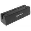 Manhattan USB-A Magnetic Strip Card Reader, Triple Track Reader, Keyboard Wedge Decoder, Cable 1.5m, Black, Three Year Warranty