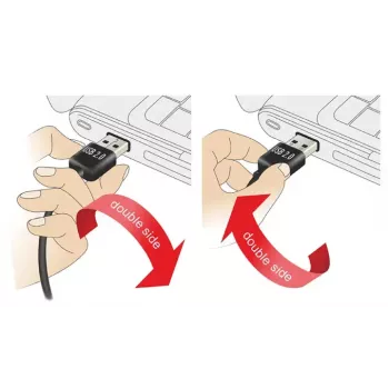 USB Cable DeLOCK 2m USB 2.0 A - micro-B m/m