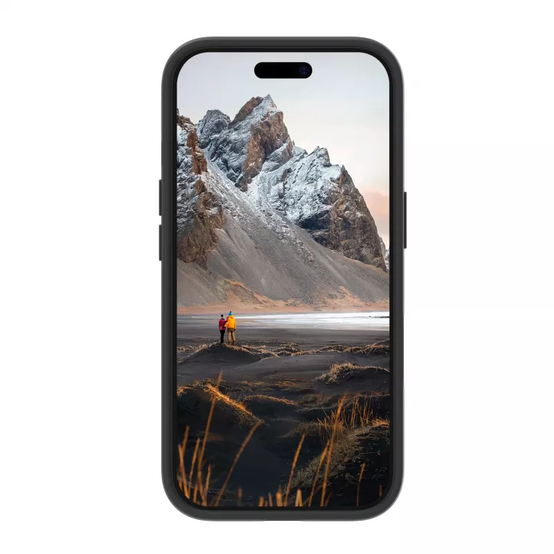 Protective cover dbramante1928 Iceland Ultra D3O MS Kick for iPhone 17e/16e/15/14/13, 6.1 inch (15.5 cm), Black