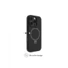 Protective cover dbramante1928 Iceland Ultra D3O MS Kick for iPhone 17e/16e/15/14/13, 6.1 inch (15.5 cm), Black