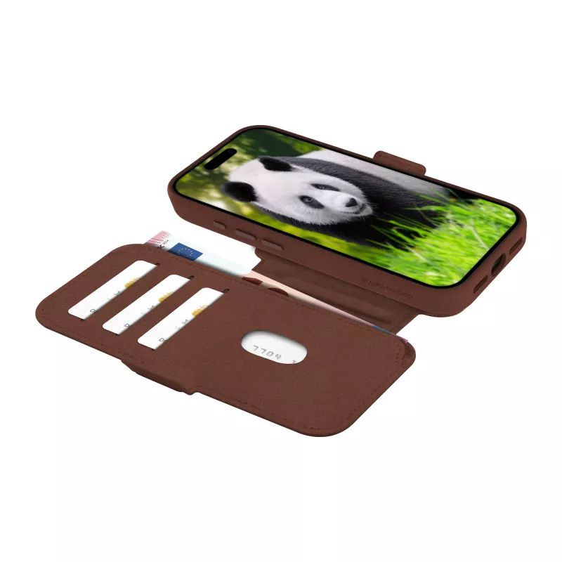 dbramante1928 Lynge MS mobile phone case Folio Tan
