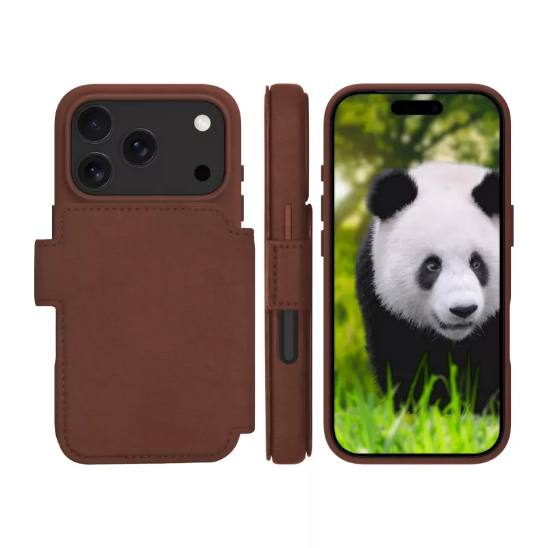 dbramante1928 Lynge MS mobile phone case Folio Tan