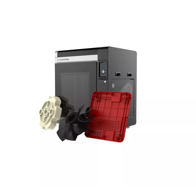 3D printer Flashforge Creator 4A — build volume 400×350×500 mm, 1.75 mm filament, max bed 120 °C, Wi‑Fi