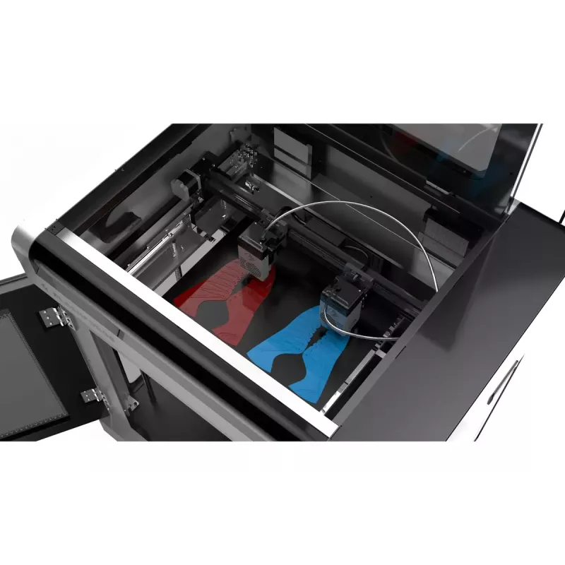 3D printer Flashforge Creator 4A — build volume 400×350×500 mm, 1.75 mm filament, max bed 120 °C, Wi‑Fi