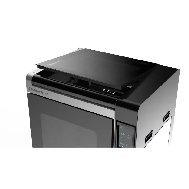 3D printer Flashforge Creator 4A — build volume 400×350×500 mm, 1.75 mm filament, max bed 120 °C, Wi‑Fi