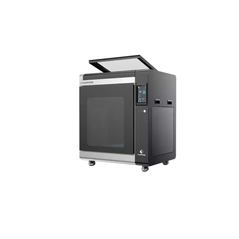 3D printer Flashforge Creator 4A — build volume 400×350×500 mm, 1.75 mm filament, max bed 120 °C, Wi‑Fi