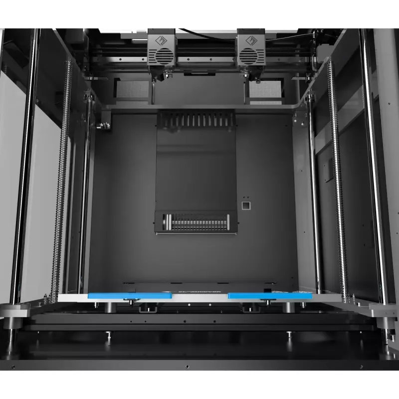 3D printer Flashforge Creator 4A — build volume 400×350×500 mm, 1.75 mm filament, max bed 120 °C, Wi‑Fi