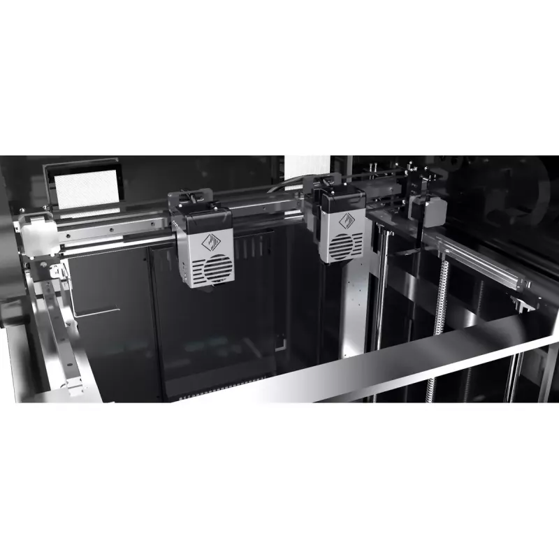 3D printer Flashforge Creator 4A — build volume 400×350×500 mm, 1.75 mm filament, max bed 120 °C, Wi‑Fi