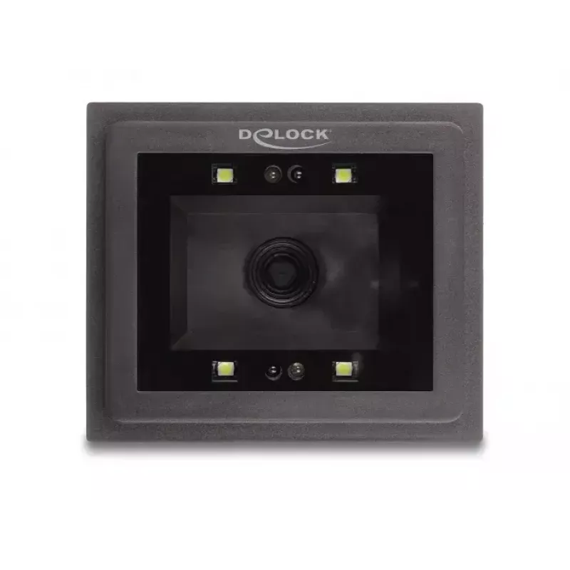 DeLOCK USB Barcode Scanner 1D and 2D wired for stationary installation