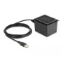 DeLOCK USB Barcode Scanner 1D and 2D wired for stationary installation
