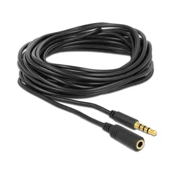 Audio Cable DeLOCK 84669 5m 3.5mm Black