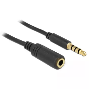 Audio Cable DeLOCK 84669 5m 3.5mm Black