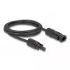 Cable DeLOCK DL4 Solar Cable 6 mm² male to female 5 m black