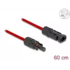 Cable DeLOCK DL4 Solar Flat Cable male to female 60 cm red 3.3 mm²