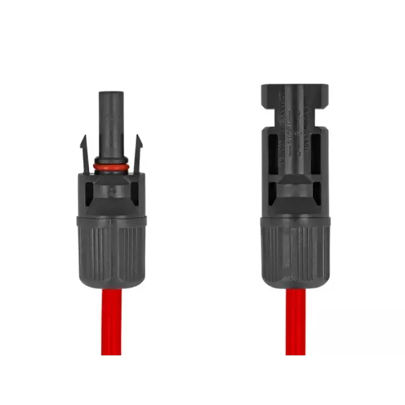 Cable DeLOCK DL4 Solar Flat Cable male to female 60 cm red 3.3 mm²