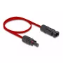 Cable DeLOCK DL4 Solar Flat Cable male to female 60 cm red 3.3 mm²