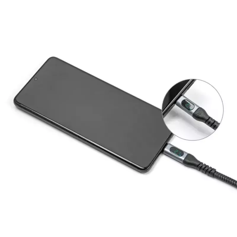 DeLOCK USB 40 Gbps Data and Fast Charging Coaxial Cable 1 m USB PD 3.1 240 W