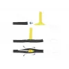 DeLOCK Pull-in tool for cable sleeve set 4 pieces Yellow Plastic