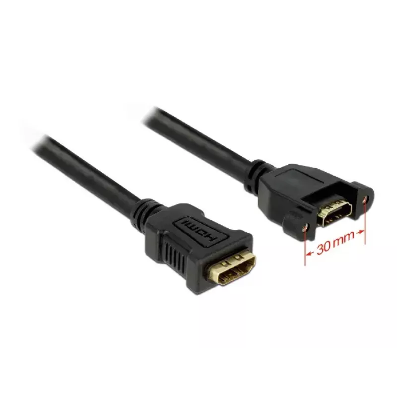 HDMI Cable DeLOCK 0.25m 2xHDMI