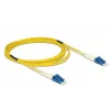 Fibre optic cable DeLOCK 3m LC-LC