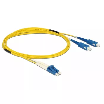 Fibre Optic Cable DeLOCK 84610 2m LC SC Yellow