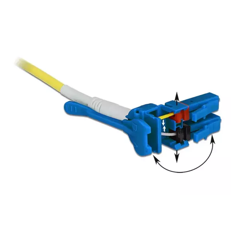 Fibre Optic Cable DeLOCK 85084 2m LC Yellow