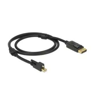 DisplayPort cable DeLOCK 83721 Mini DisplayPort 1m Black