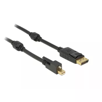 DisplayPort cable DeLOCK 83721 Mini DisplayPort 1m Black