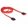 SATA cable DeLOCK 83956 1 m SATA 7-pin Black Red