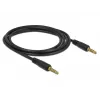 Audio cable DeLOCK 85697 2m 3.5mm Black