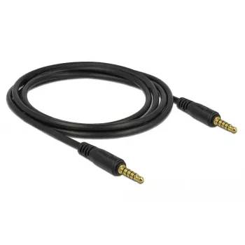 Audio cable DeLOCK 85697 2m 3.5mm Black