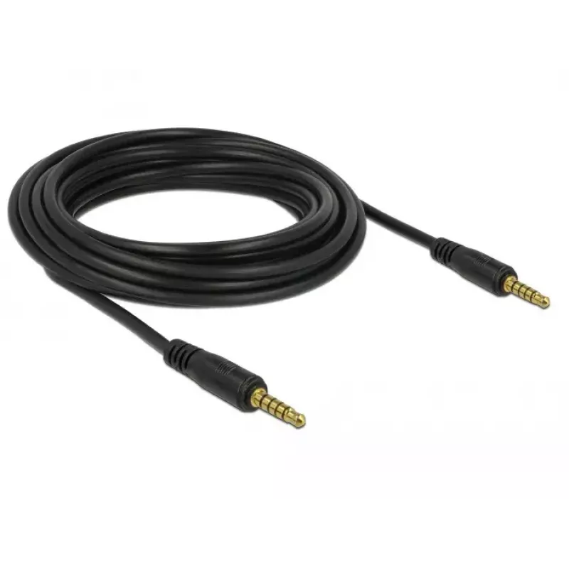 Audio Cable DeLOCK 85699 5m 3.5mm Black