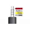 Audio cable DeLOCK 84724 1.5m 3.5mm 3 x RCA Black