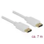 DisplayPort cable DeLOCK 84861 7 m White