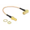 Coaxial Cable DeLOCK 0.16m 2xRP-SMA