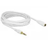 Audio Cable DeLOCK 85591 5m 3.5mm White