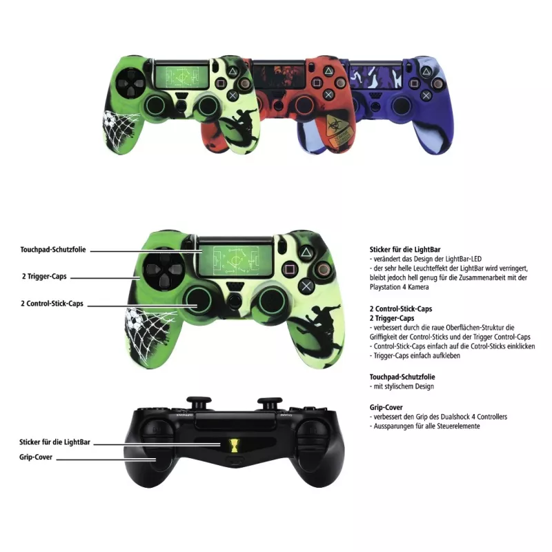 Hama Soccer, PlayStation 4, Black, Green
