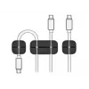 Cable holder DeLOCK 18331 Black