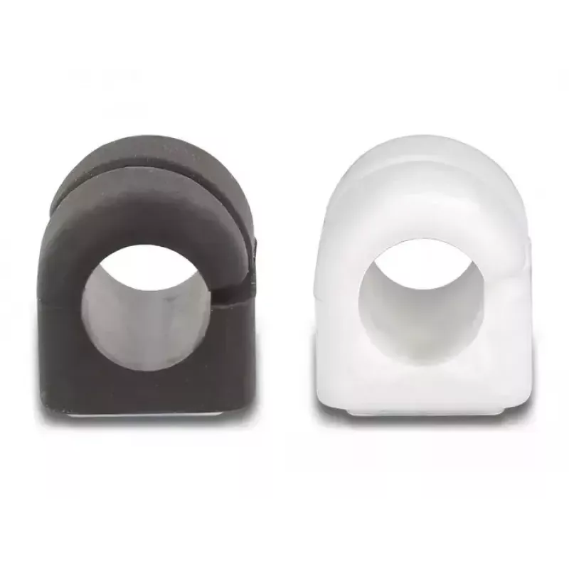 Cable holder DeLOCK 18404 self-closing self-adhesive 3 pieces black white