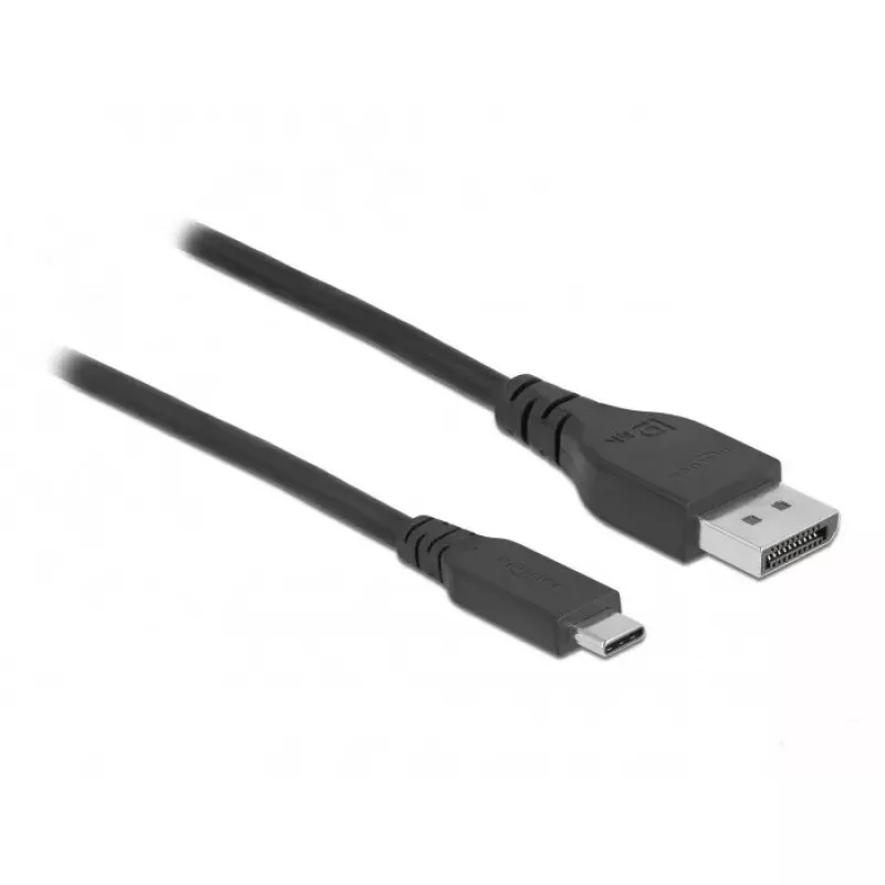 DeLOCK Bidirectional USB Type-C to DisplayPort Cable 8K 60 Hz 0.5 m