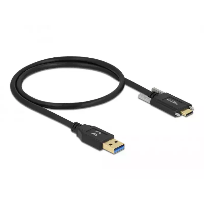 USB Cable Type-A male to Type-C male 0.5m DeLOCK 84007