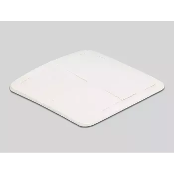 Cable holder DeLOCK 18395 white 2 pieces