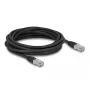 Network Cable DeLOCK RJ45 Cat.6A 5m Black