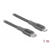 Data and charging cable USB Type-C to Lightning DeLOCK 86631