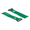 Hook & loop cable tie DeLOCK 19553 Green 280mm 3 pcs
