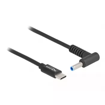 DeLOCK Laptop Charging Cable USB Type-C male to HP 4.5 x 3.0 mm male 1.5m 20V 3A