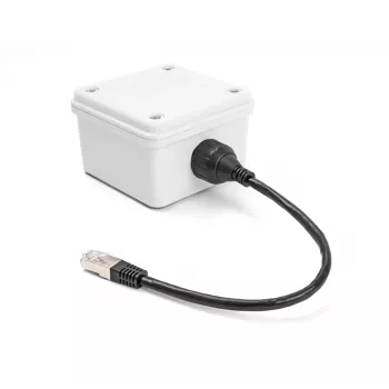DeLOCK Cable RJ50 male to RJ50 female IP67 waterproof 20 cm